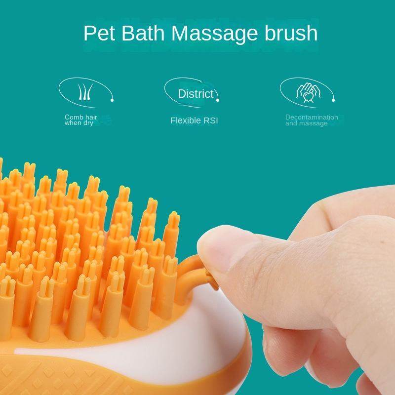 Pet Bath Brush for Dogs & Cats Grooming and Cleaning - Mahovastore