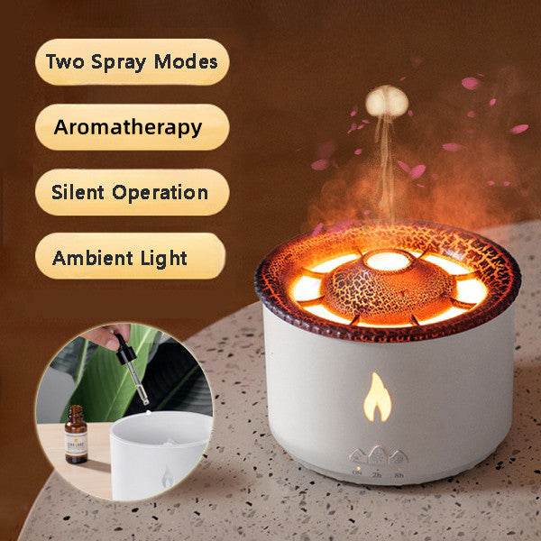Volcano Flame Aromatherapy Diffuser - Mahovastore