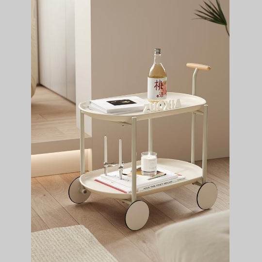 Movable Small Pushcart Storage Cart - Best Push Cart for Storage - Mahovastore