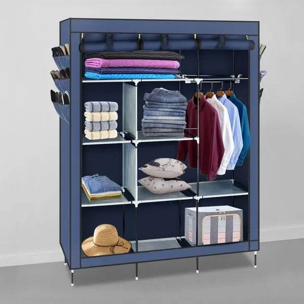 69-Inch Portable Fabric Wardrobe - Mahovastore