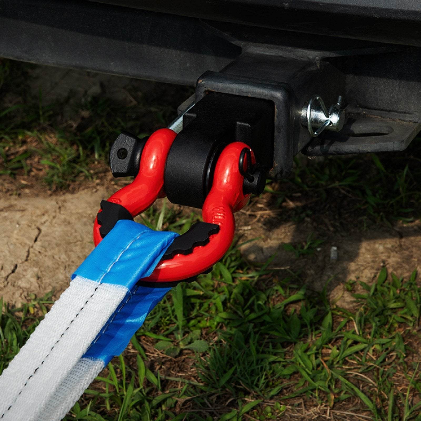 2 Trailer Shackle D-Ring Recovery - Mahovastore