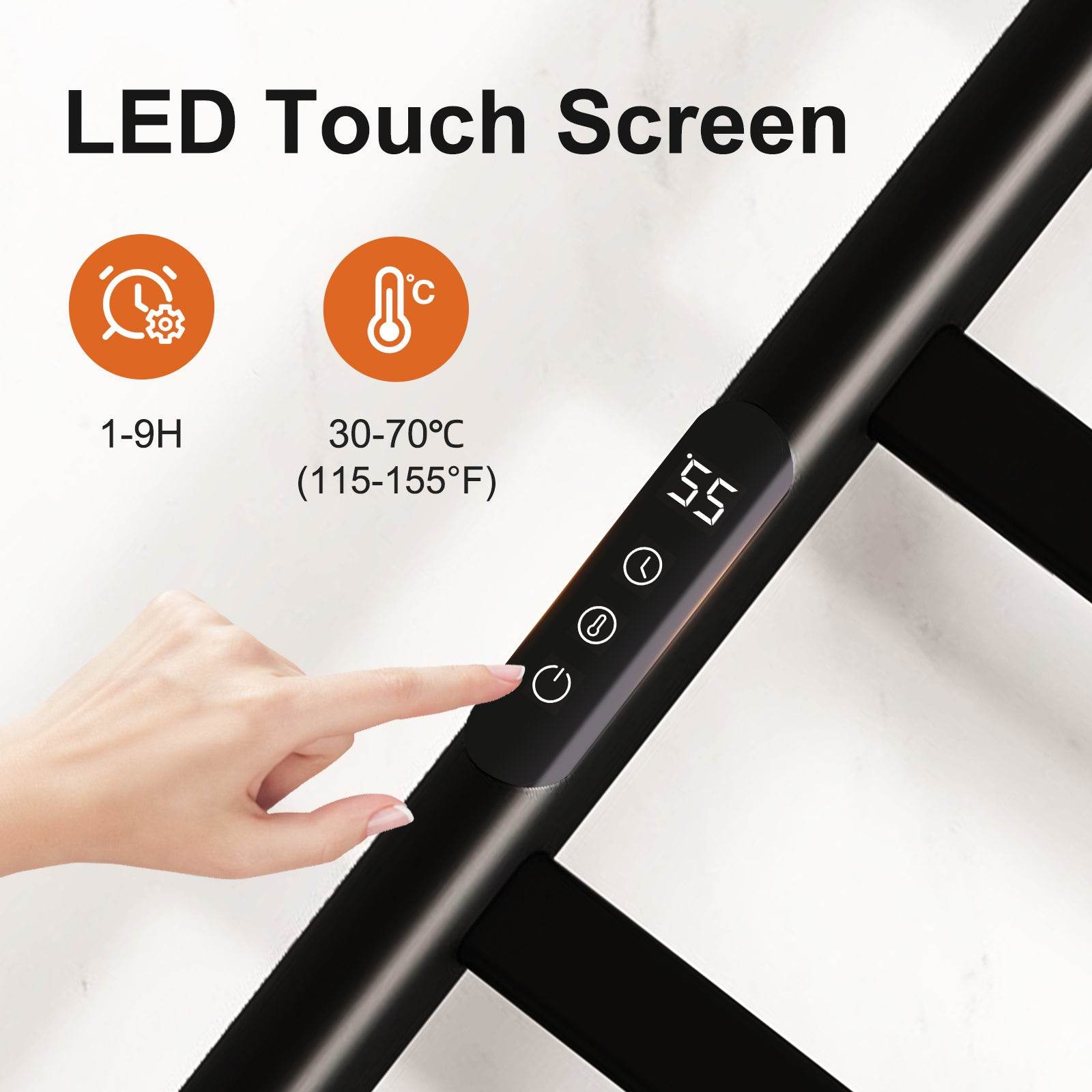 SIOYIE Electric Towel Warmer – Wall-Mounted for Easy Use - Mahovastore