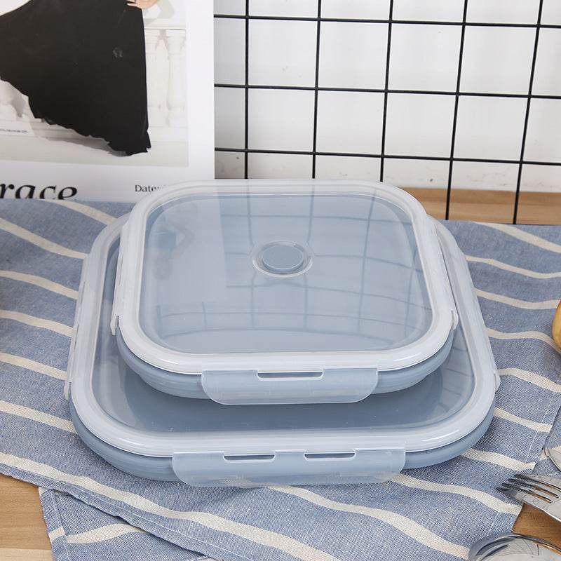 Reusable Silicone Lunch Box – Leakproof & Eco-Friendly - Mahovastore