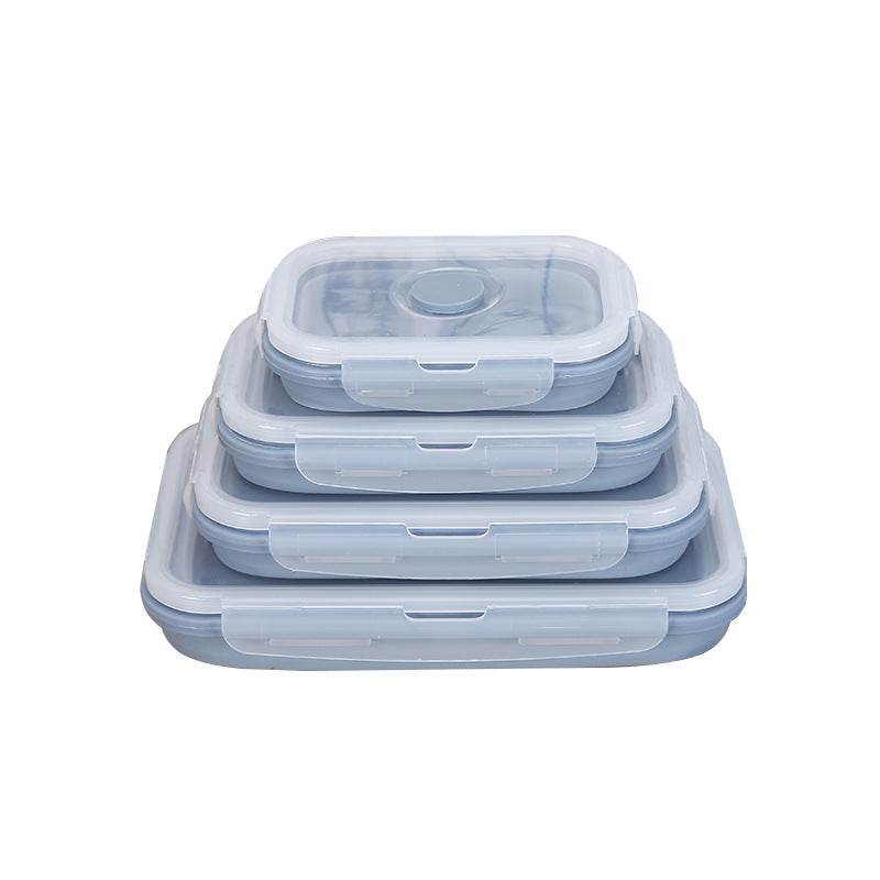 Reusable Silicone Lunch Box – Leakproof & Eco-Friendly - Mahovastore