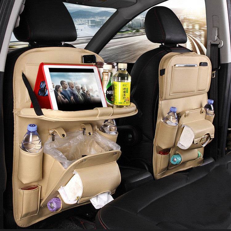 PU Leather Multifunctional Car Storage Bag – Stylish Organizer - Mahovastore