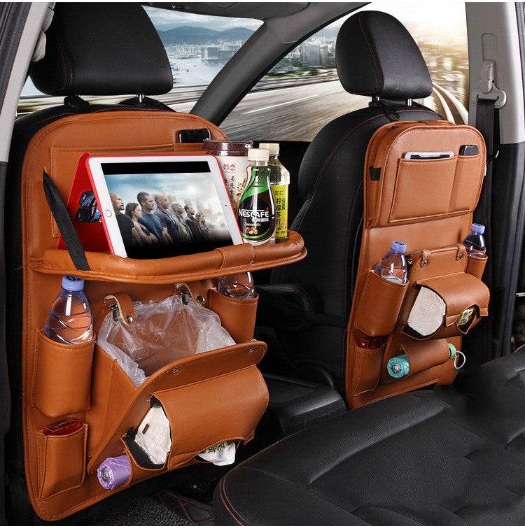 PU Leather Multifunctional Car Storage Bag – Stylish Organizer - Mahovastore