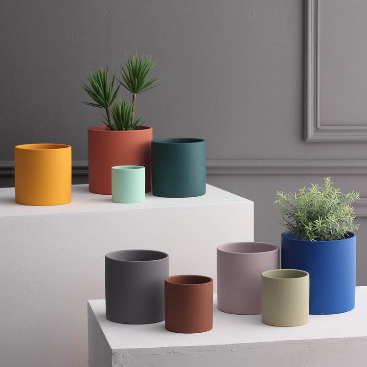 Nordic Ceramic Flower Pot - Mahovastore