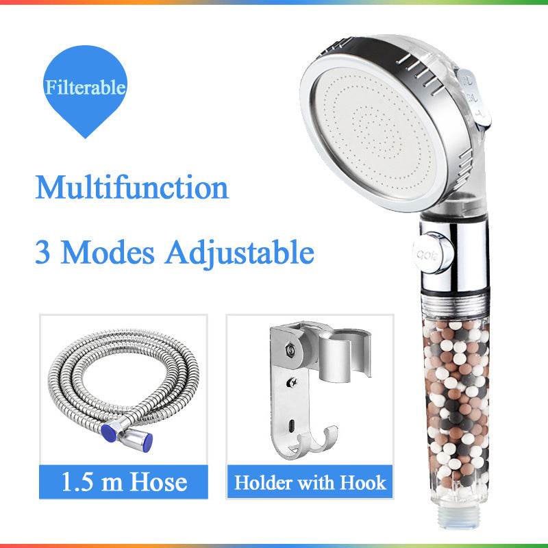 Best Pressurized Shower Head with Negative Ion Filter - Mahovastore