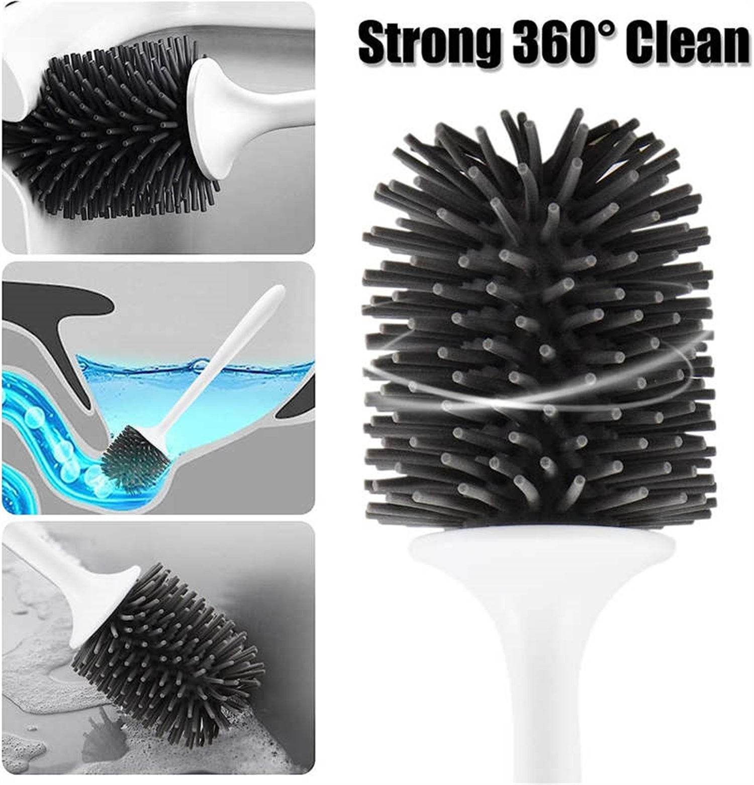 Simple Home Toilet Brush and Holder Set for Cleaning - Mahovastore