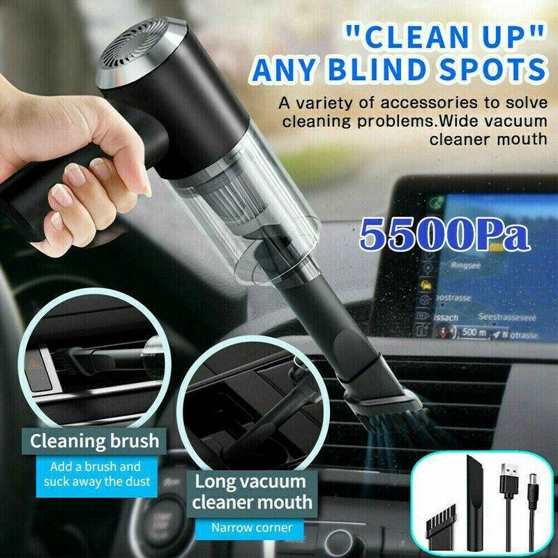 Best Car Vacuum Cleaner – Portable Handheld & Rechargeable - Mahovastore