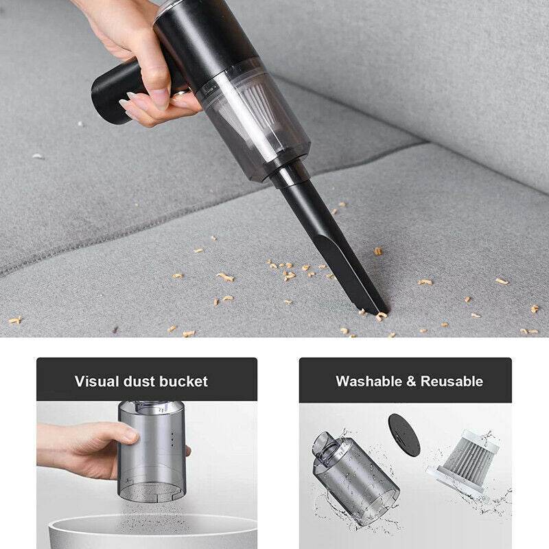 Best Car Vacuum Cleaner – Portable Handheld & Rechargeable - Mahovastore