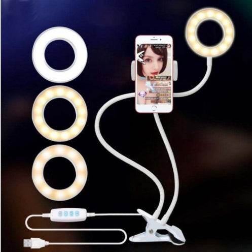 Adjustable LED Selfie Ring Light with Stand for Perfect Lighting - Mahovastore