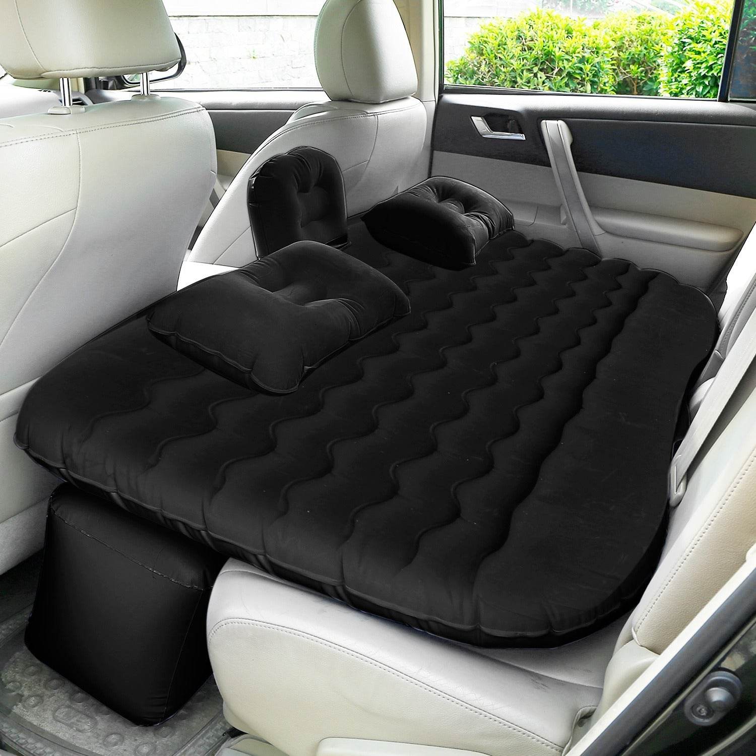 Portable Flocked Car Air Bed - Mahovastore