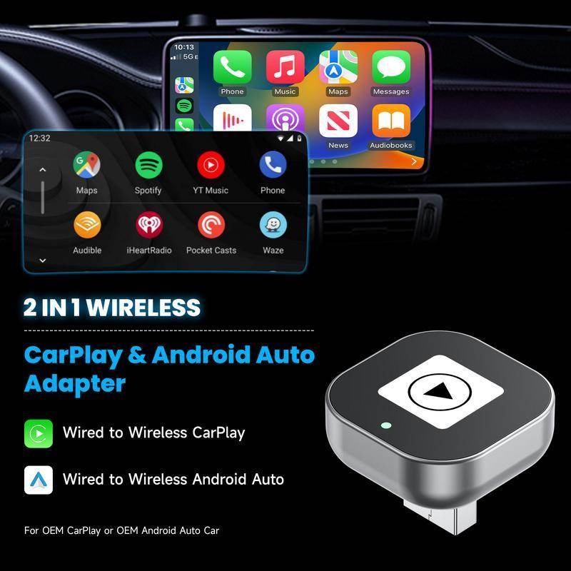Wireless CarPlay & Android Auto Adapter - Mahovastore