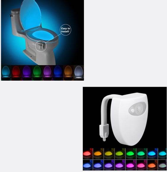 Toilet Induction LED Night Light - Mahovastore