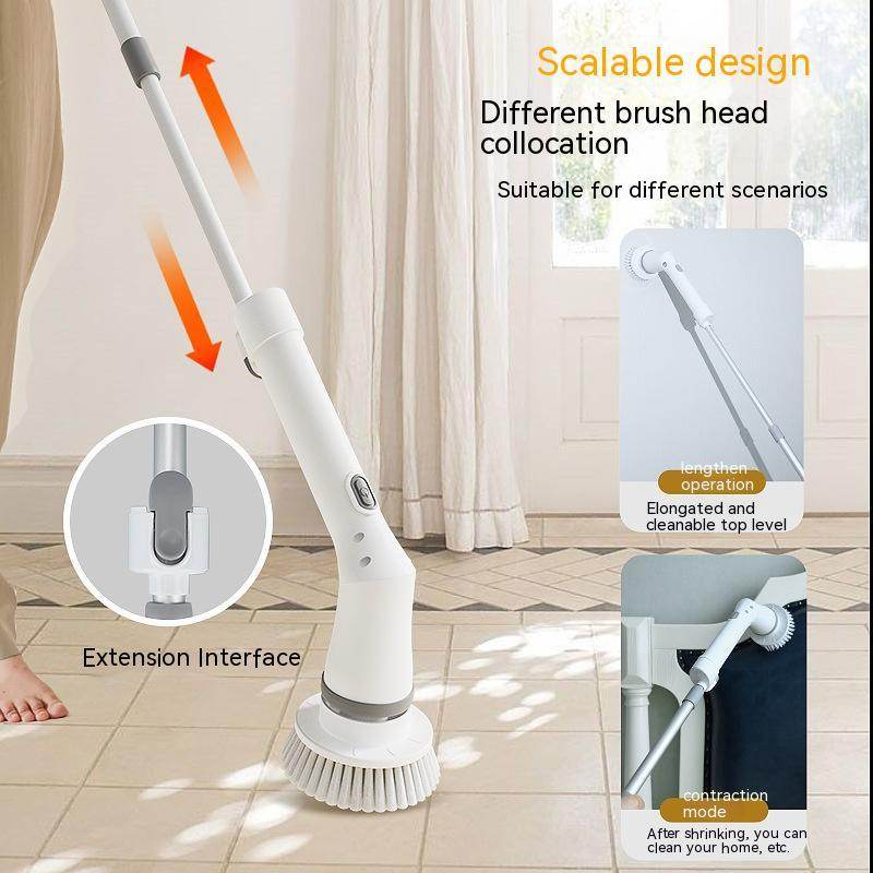 Telescopic Electric Cleaning Brush - Mahovastore