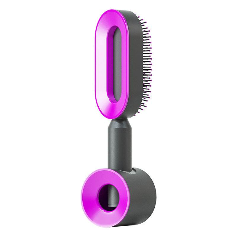Self Cleaning Hair Brush with Scalp Massage & Detangling - Mahovastore