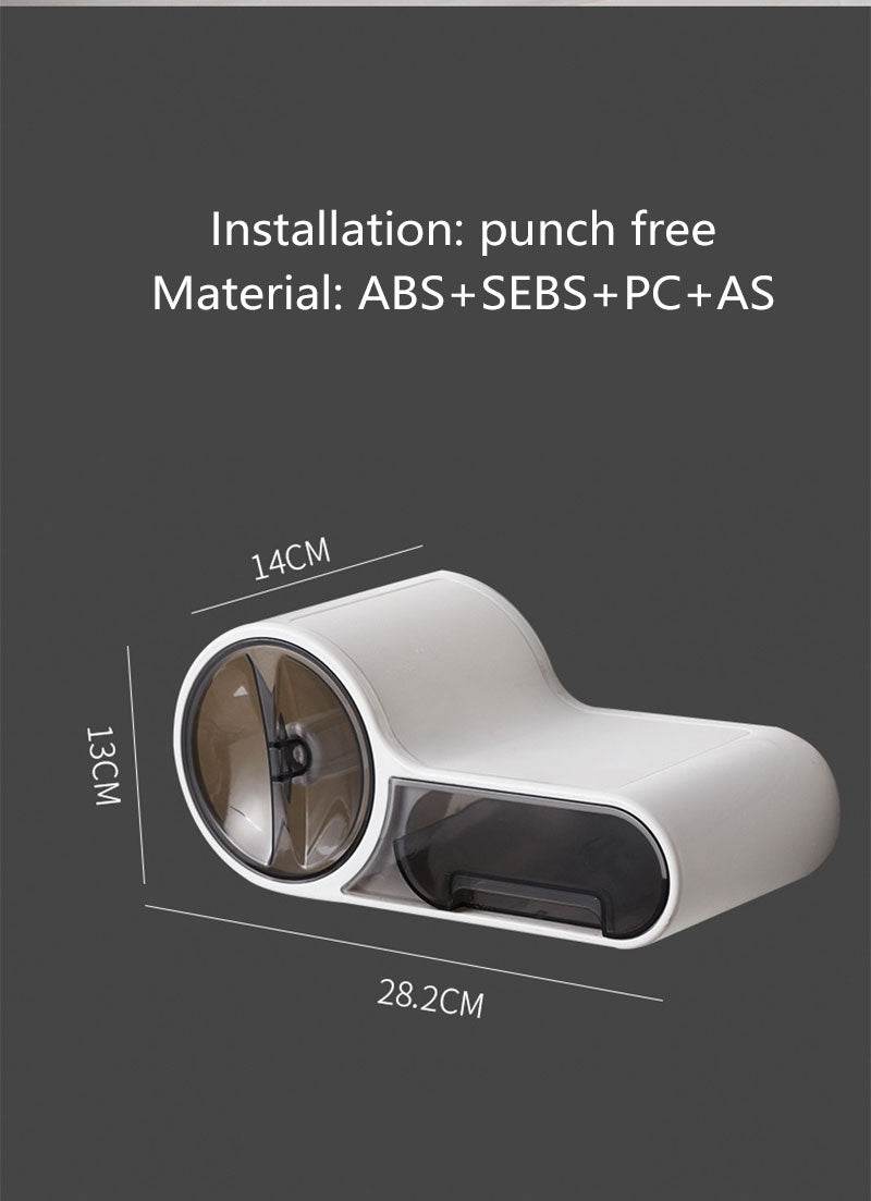 Toilet Roll Tissue Holder for Home Bathroom Use - Mahovastore