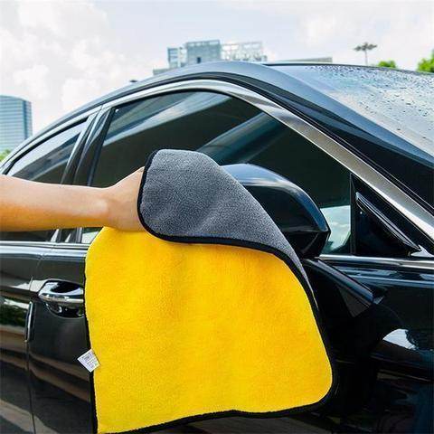 Double-Sided Microfiber Car Towel - Mahovastore