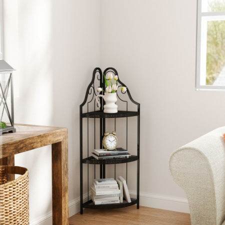3-Tier Corner Bookshelf - Mahovastore