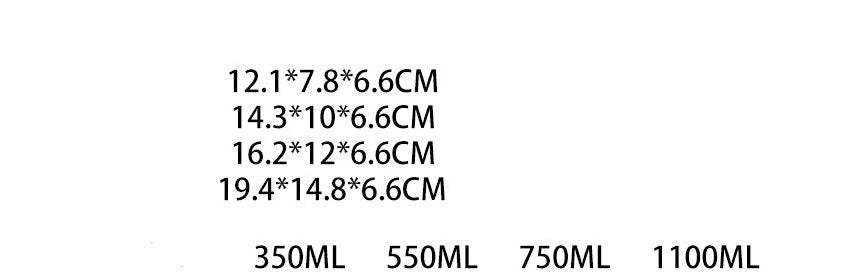 Reusable Silicone Lunch Box – Leakproof & Eco-Friendly - Mahovastore