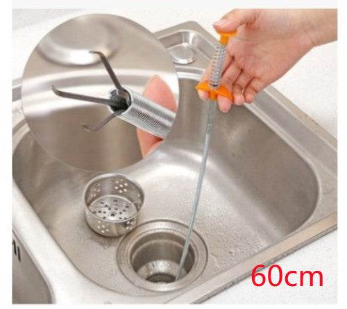 60CM Drain Cleaning Tool for Kitchen Sink – Quick & Easy to Use - Mahovastore
