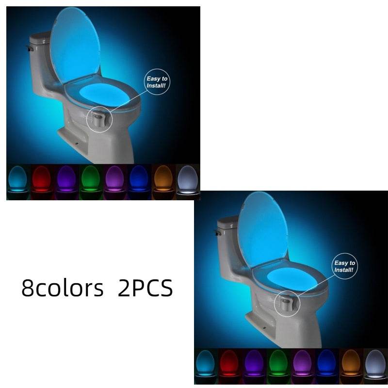 Toilet Induction LED Night Light - Mahovastore