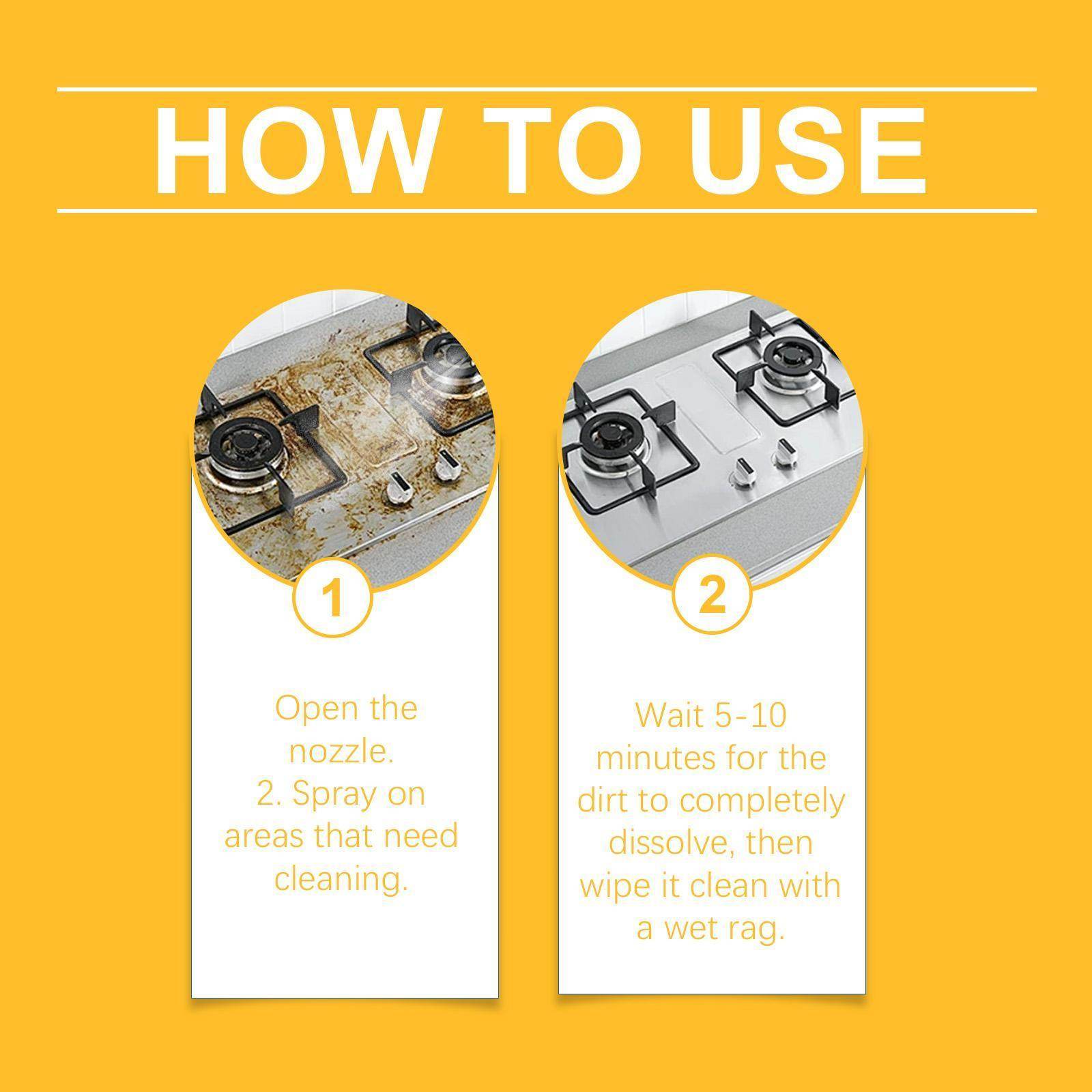 Jack Hao Kitchen Degreasing Spray-The Best Kitchen Degreaser for wash - Mahovastore