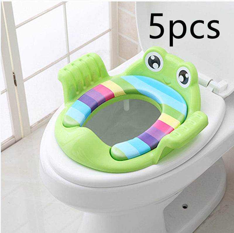 Adjustable Baby Toilet Seat for Toddlers Ages 1-6 – Non-Slip Design - Mahovastore