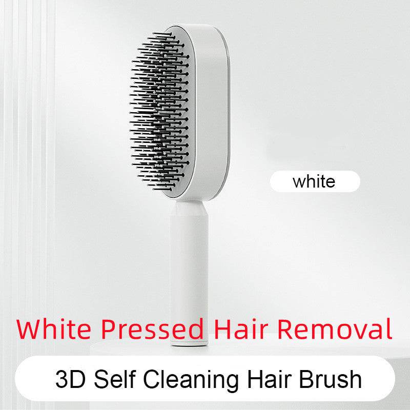 Self Cleaning Hair Brush with Scalp Massage & Detangling - Mahovastore