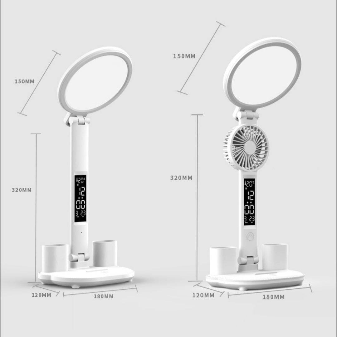 Multifunctional LED Clock Desk Lamp - Mahovastore