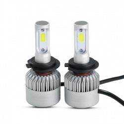 Silver Integrated Car Headlights - Mahovastore