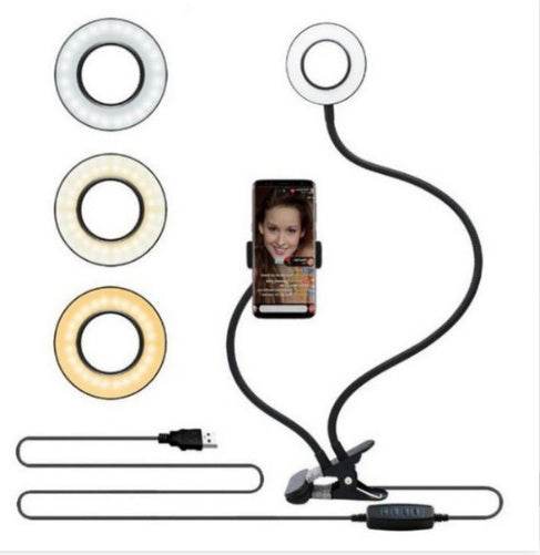Adjustable LED Selfie Ring Light with Stand for Perfect Lighting - Mahovastore