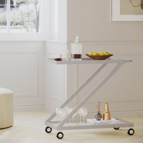 Modern Rolling Bar Cart - Mahovastore