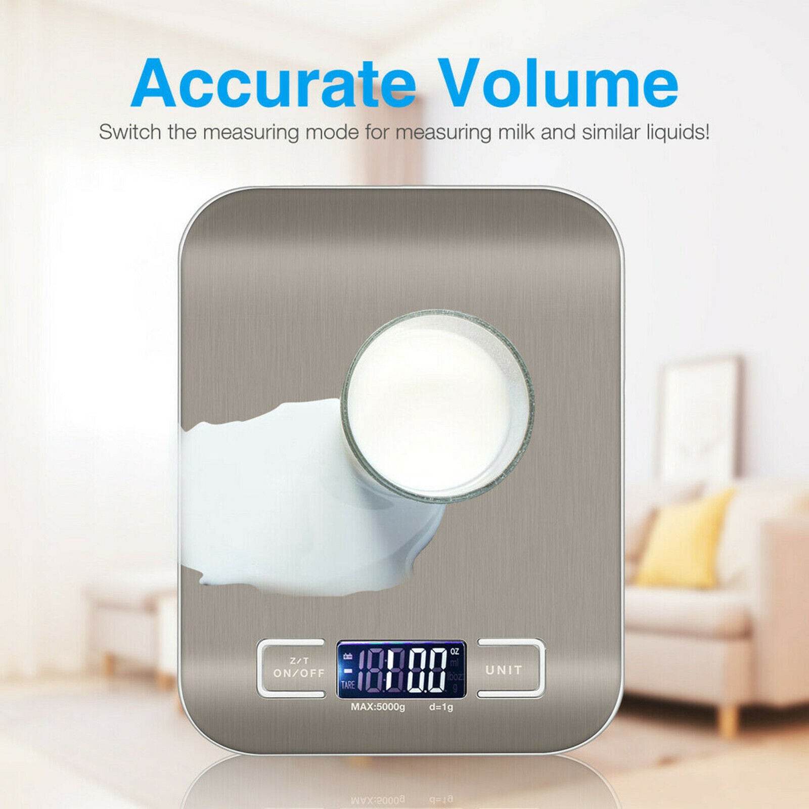 5KG Digital Stainless Steel Scale - Mahovastore