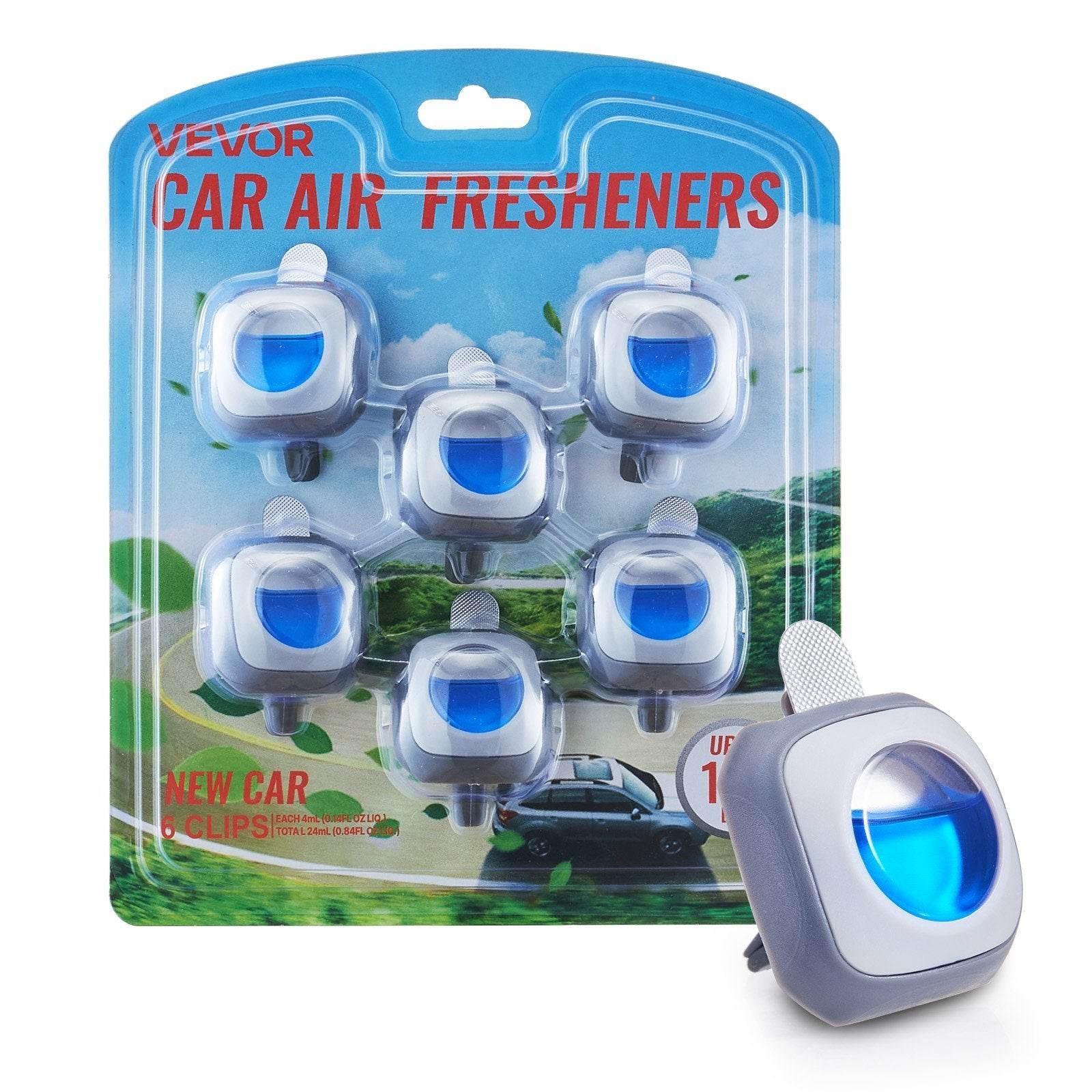 Best Car Air Freshener – 6-Pack with Long-Lasting New Car Scent - Mahovastore