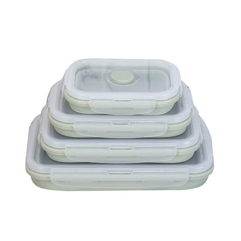 Reusable Silicone Lunch Box – Leakproof & Eco-Friendly - Mahovastore