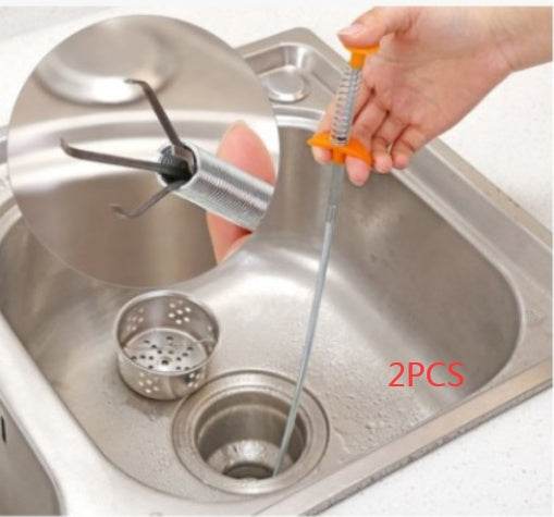 60CM Drain Cleaning Tool for Kitchen Sink – Quick & Easy to Use - Mahovastore