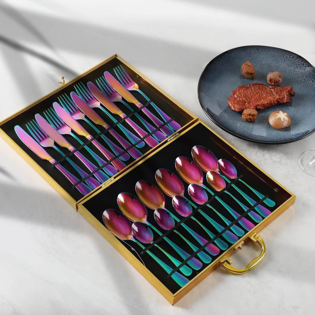 High-end tableware 24 piece set - Mahovastore