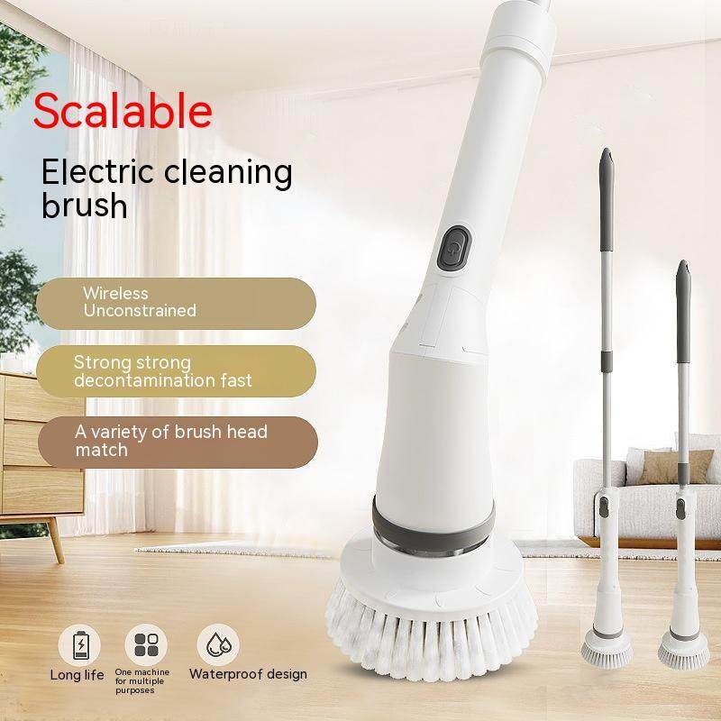 Telescopic Electric Cleaning Brush - Mahovastore