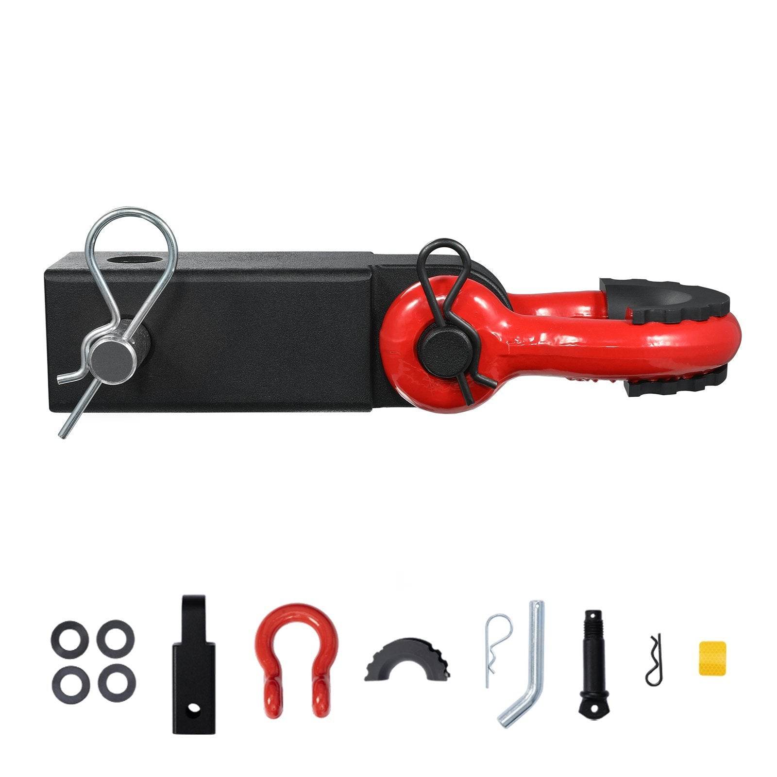 2 Trailer Shackle D-Ring Recovery - Mahovastore