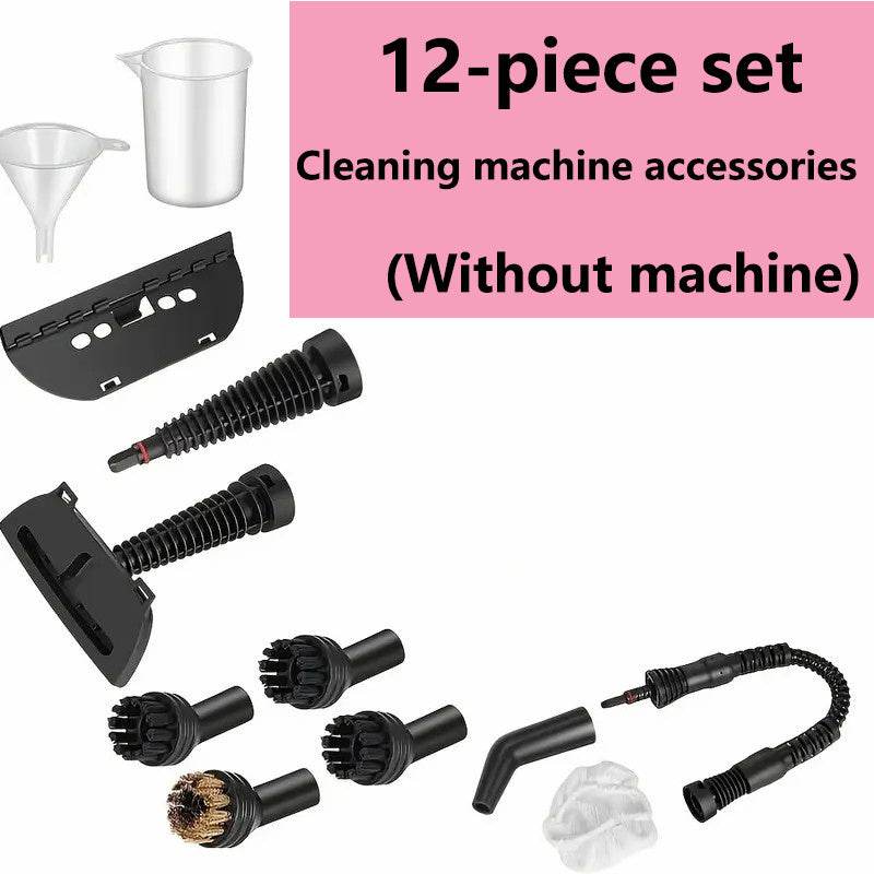 5-in-1 Portable Cleaning Steamer with 12 Accessories - Mahovastore
