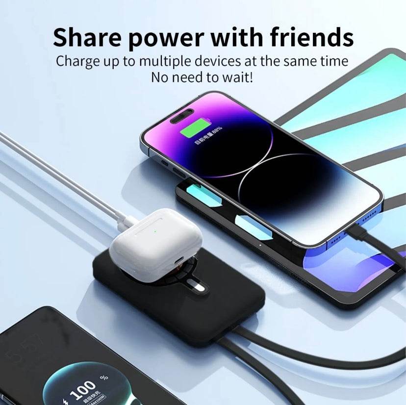 Magnetic Wireless Power Bank 10000mAh Fast Charger - Mahovastore