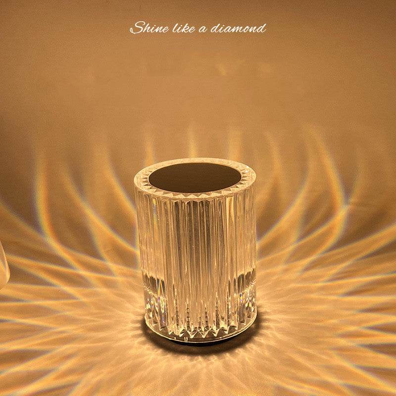 Crystal Diamond Table Lamp - Mahovastore