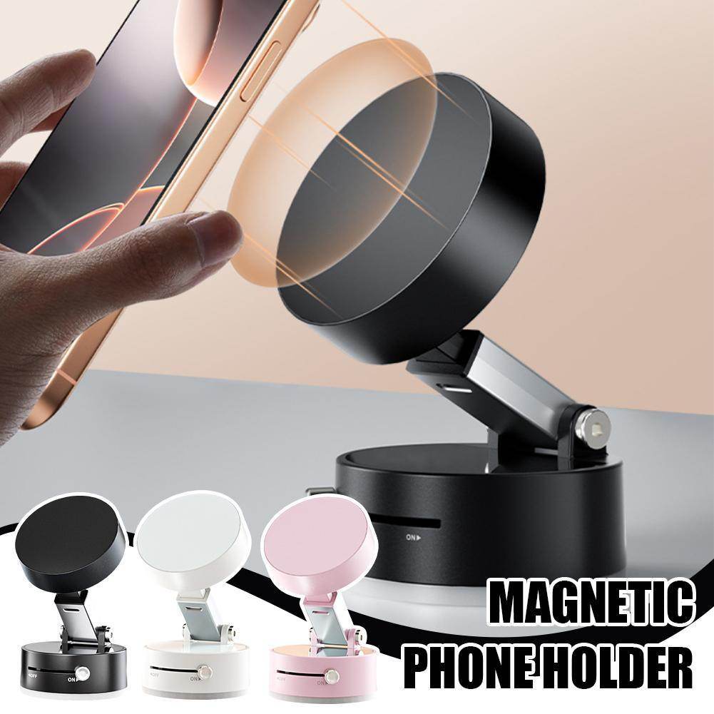 Magnetic Phone Holder for Cars – Strong Vacuum Mount - Mahovastore