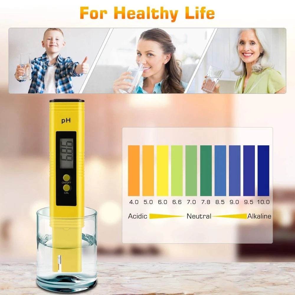 High Precision Digital pH Meter – Accurate pH Machine for Testing - Mahovastore