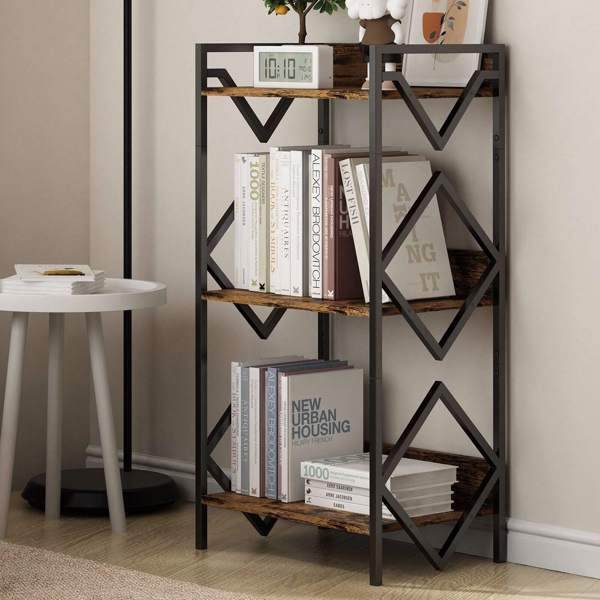 3-tier Bookshelves For Small Spaces - Mahovastore