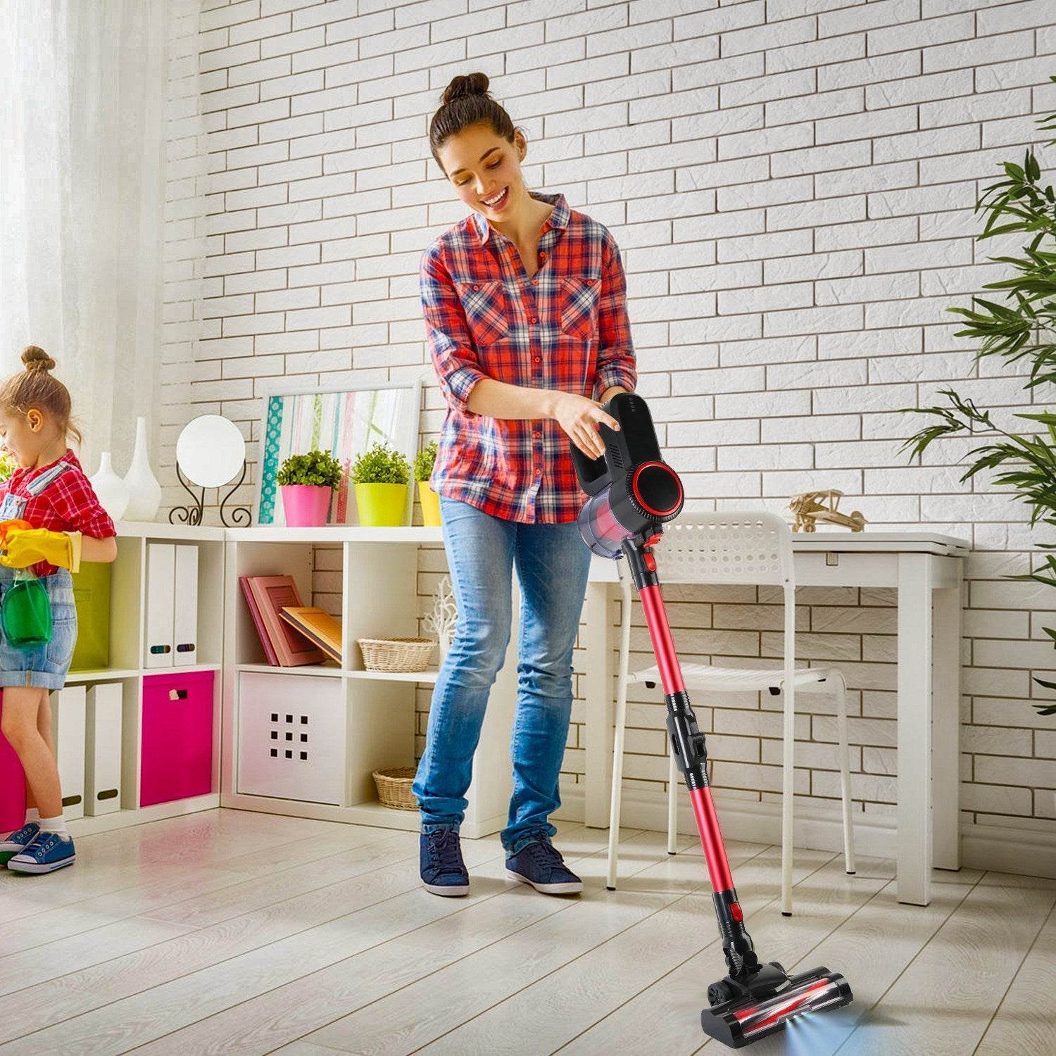 Best Handheld Vacuum Cleaner – 12000PA Cordless with LED Light - Mahovastore