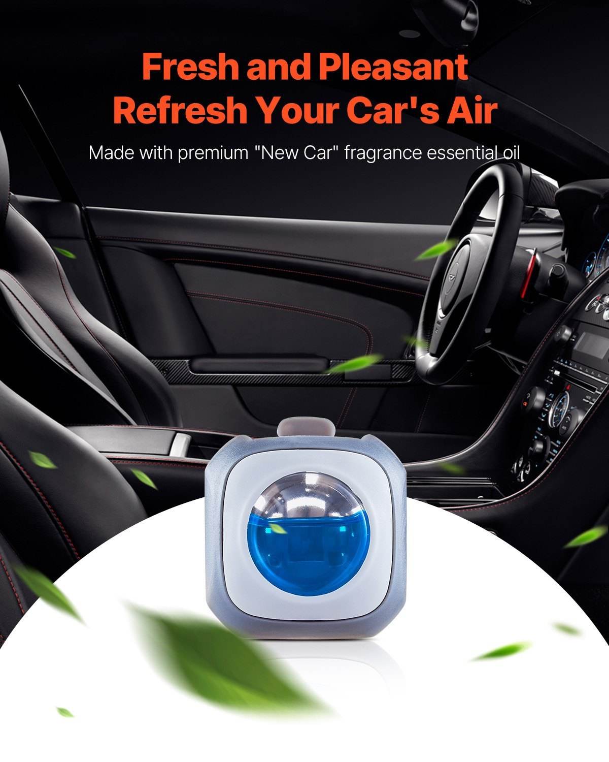 Best Car Air Freshener – 6-Pack with Long-Lasting New Car Scent - Mahovastore