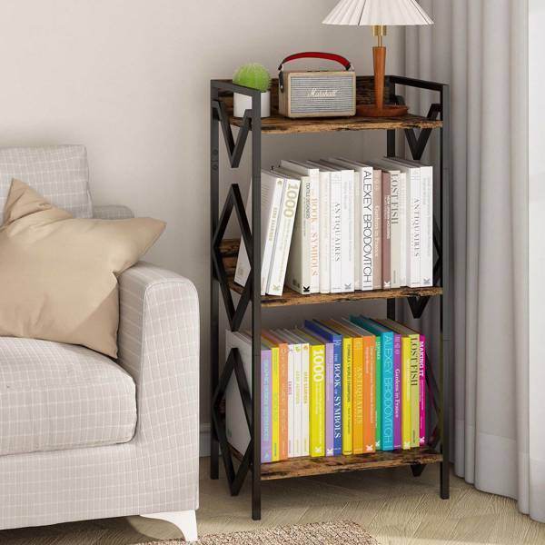 3-tier Bookshelves For Small Spaces - Mahovastore